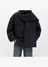 Load image into Gallery viewer, OBJECT Gemmi Scarf Jacket In Black - alternate view