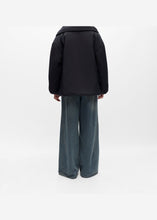 Load image into Gallery viewer, OBJECT Gemmi Scarf Jacket In Black - alternate view