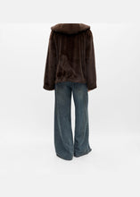 Load image into Gallery viewer, OBJECT Carla Plush Jacket In Carafe - alternate view