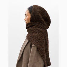 Load image into Gallery viewer, OBJECT Milu Cable Balaclava Scarf In Java - alternate view