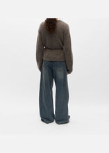 Load image into Gallery viewer, OBJECT Nete Tie Cardigan In Carafe Melange - alternate view