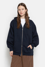 Load image into Gallery viewer, OOPER HOODIE WITH ZIP | NAVY