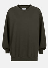 Load image into Gallery viewer, ULLA OVERSIZED SWEATSHIRT | FOREST GREEN