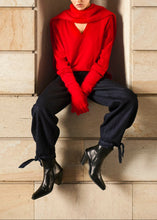 Load image into Gallery viewer, RUTHIE-M KNIT | RED AURA