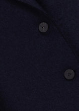 Load image into Gallery viewer, OVERCOAT PRESSED WOOL | NAVY BLUE