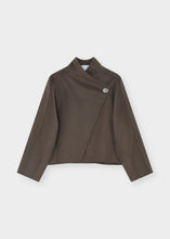 Load image into Gallery viewer, DAY Birger et Mikkelsen Ramsey Wool-Blend Jacket in Walnut – front product view