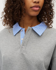 ROYLA-M RAFIN TOP  | MEDIUM GREY MELANGE MBYM