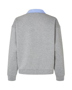 ROYLA-M RAFIN TOP  | MEDIUM GREY MELANGE MBYM