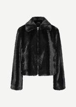 Load image into Gallery viewer, Salyllo Jacket — Black by Samsøe Samsøe — front packshot