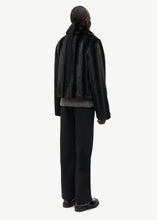 Load image into Gallery viewer, Salyllo Jacket — Black by Samsøe Samsøe — worn back