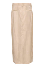 Charger l&#39;image dans la galerie, KAAGATHE SKIRT | SAND/BLACK STRIPE KAFFE