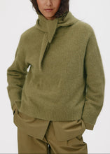 Load image into Gallery viewer, SIX AMES PAULA OLIVE GREEN MELANGE