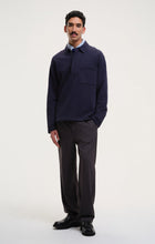 Load image into Gallery viewer, SLEET WAY POLO SWEATSHIRT | NAVY