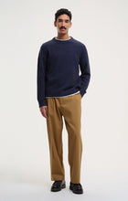 Load image into Gallery viewer, STARRY NIGHT SPECKLED CREW KNIT | NAVY