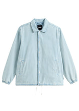 Load image into Gallery viewer, DENIM TORREY COACHES JACKET | LIGHT STONEWASH — Vans