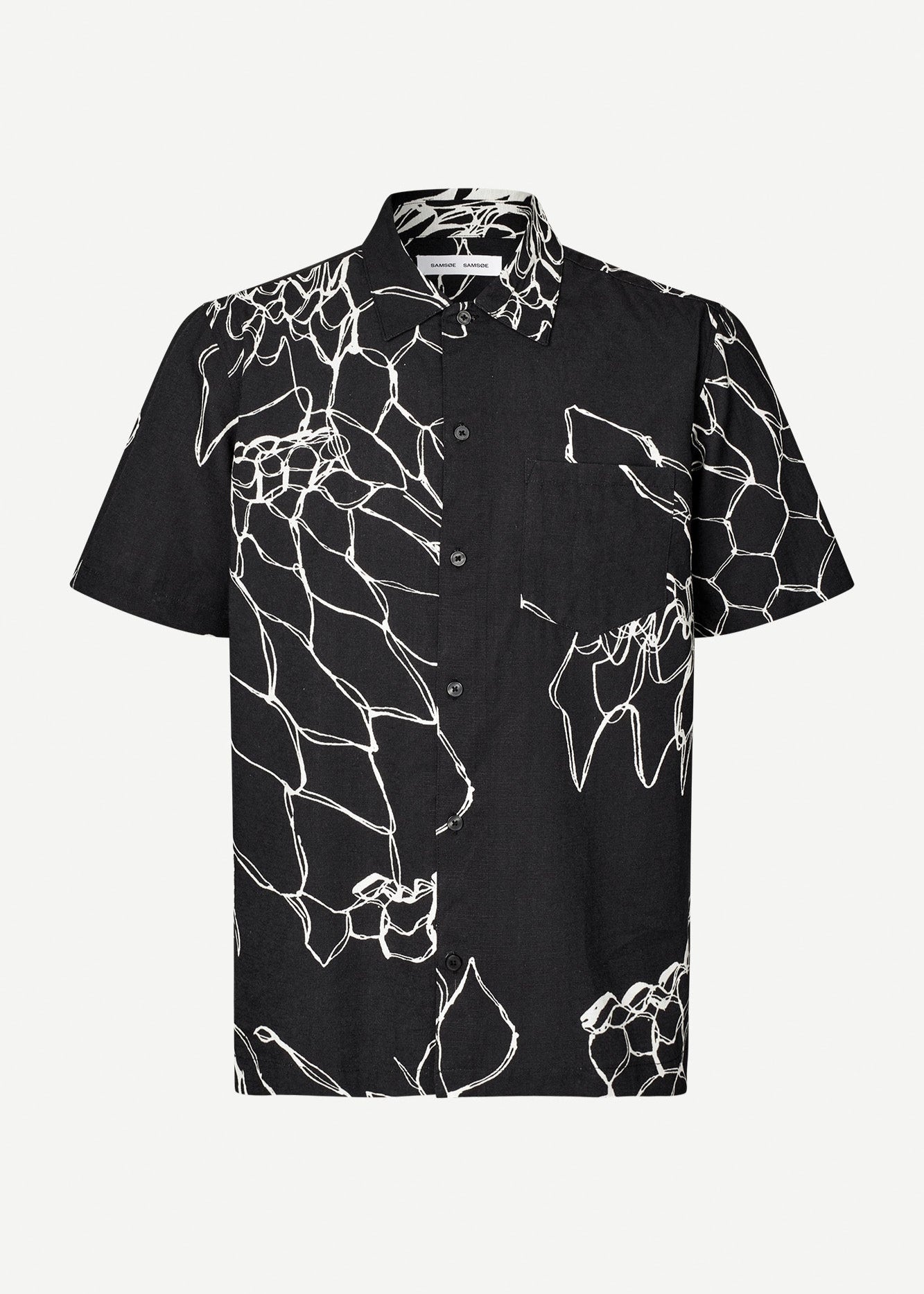 SAAYO P SHIRT | WIRE PRINT SAMSOE SAMSOE