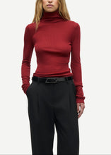 Load image into Gallery viewer, SASONNET LS T-NECK | SUN DRIED TOMATO Mellow Concept