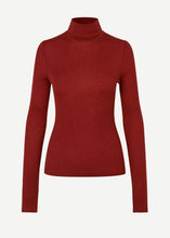 Load image into Gallery viewer, SASONNET LS T-NECK | SUN DRIED TOMATO Mellow Concept