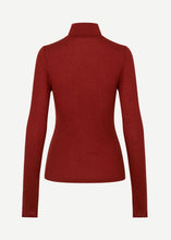 Load image into Gallery viewer, SASONNET LS T-NECK | SUN DRIED TOMATO Mellow Concept
