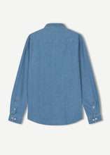 Load image into Gallery viewer, SARYAN P SHIRT | LIGHT CHAMBRAY