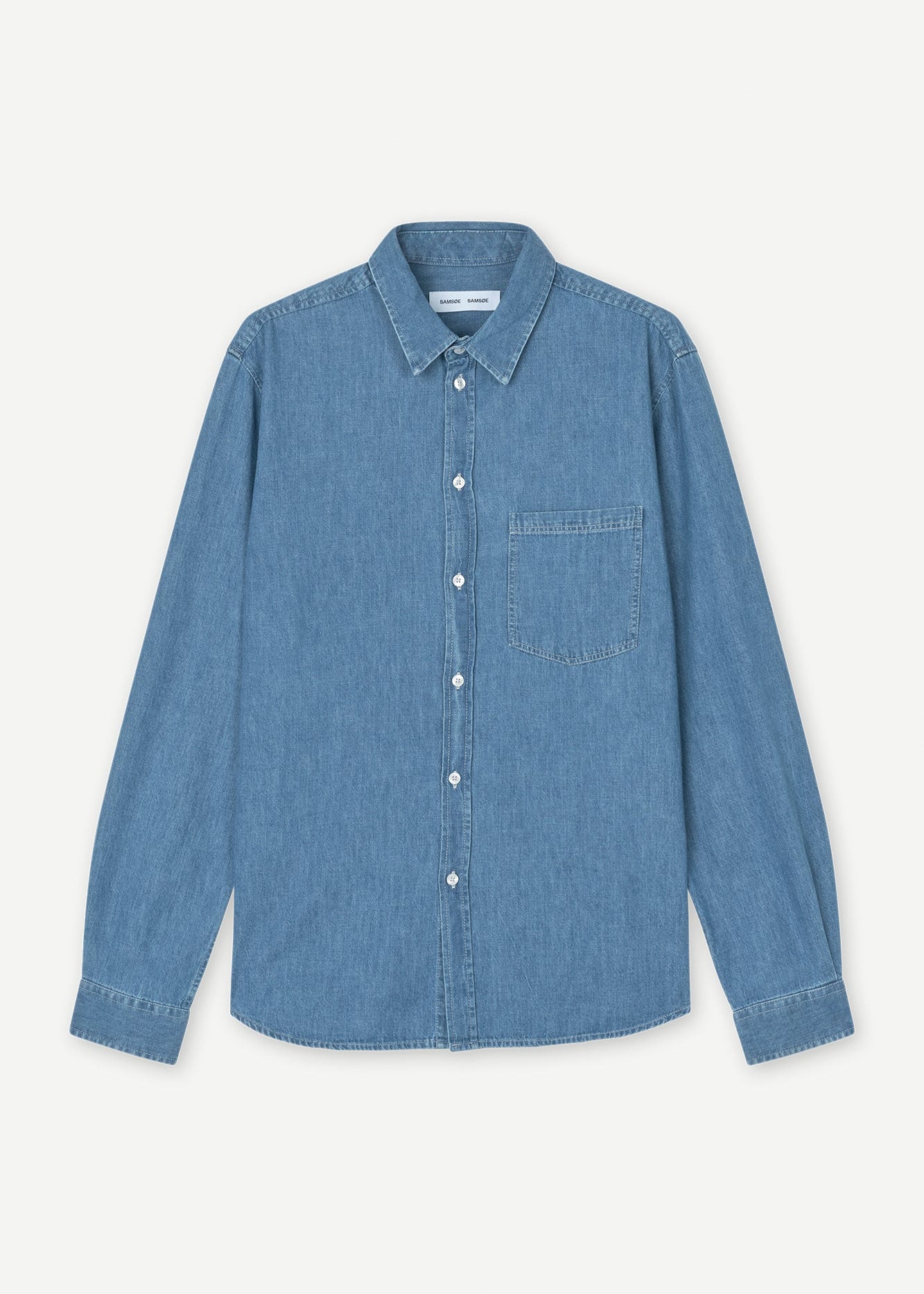 SARYAN P SHIRT | LIGHT CHAMBRAY