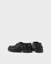 Load image into Gallery viewer, JOSLYN BOAT SHOES | BLACK by Vagabond