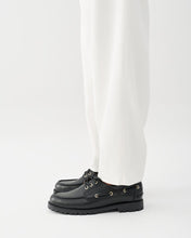 Load image into Gallery viewer, JOSLYN BOAT SHOES | BLACK by Vagabond