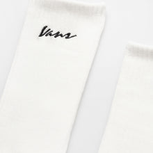 Load image into Gallery viewer, CLASSIC SCRIPT CREW SOCKS | WHITE — Vans