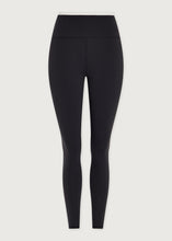 Load image into Gallery viewer, ALWAYS CONTRAST HIGH RISE LEGGING 25 | BLACK SNOW WHITE