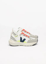 Load image into Gallery viewer, SMALL CANARY LIGHT O T LEATHER | WHITE NAUTICO VEJA