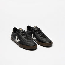 Load image into Gallery viewer, VEJA PANENKA LEATHER BLACK WHITE – top view