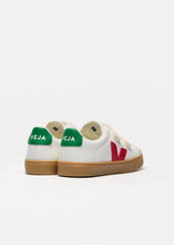 Load image into Gallery viewer, SMALL ESPLAR CHROMEFREE LEATHER | WHITE PEKIN EMERAUDE VEJA