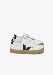 SMALL ESPLAR LEATHER |WHITE BLACK NATURAL VEJA