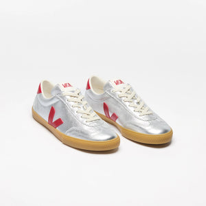 VOLLEY LEATHER | SILVER PEPPER VEJA