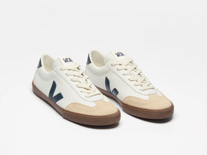 VOLLEY LEATHER | WHITE NAUTICO BARK