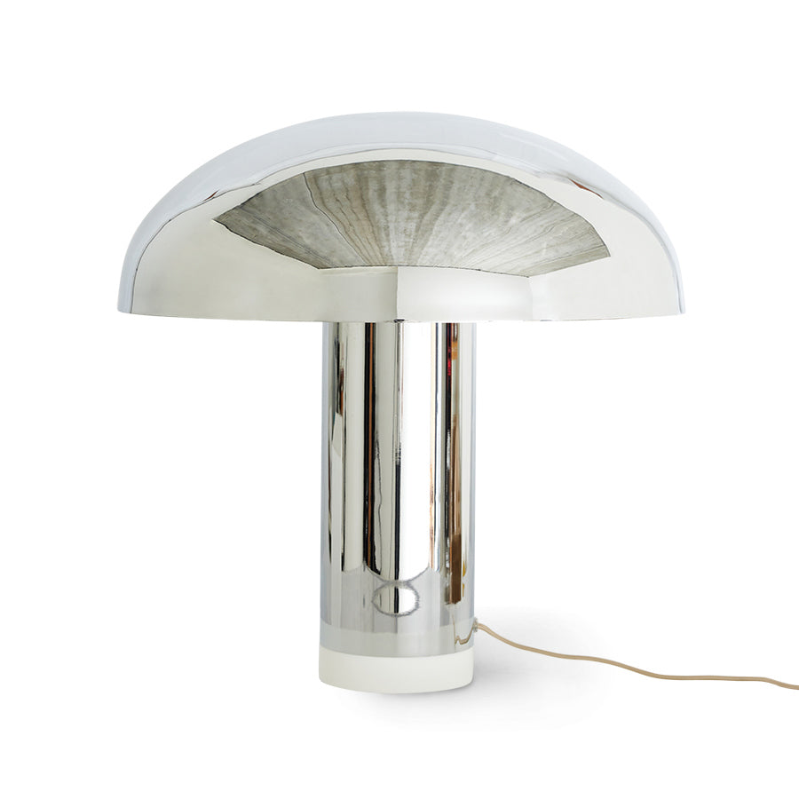 LOUNGE TABLE LAMP | CHROME HK LIVING