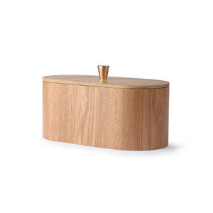 WILLOW WOODEN STORAGE BOX HK LIVING
