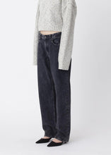 Load image into Gallery viewer, Won Hundred Alexandra Pants In Black — worn view, face cropped