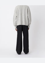 Load image into Gallery viewer, Won Hundred Bently White Comb sweater, back worn view with face cropped