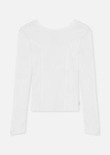 Load image into Gallery viewer, Won Hundred Irine Ls Top In Bright White — product view