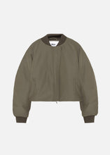 Load image into Gallery viewer, Won Hundred Otto Bomber Jacket In Major Brown — product view