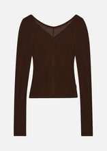 Load image into Gallery viewer, Won Hundred Svenja Shirt In Coffee Bean — product view