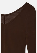 Load image into Gallery viewer, Won Hundred Svenja Shirt In Coffee Bean — product view
