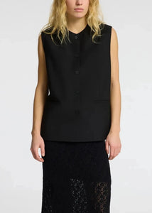 SLFABBI VEST | BLACK SELECTED