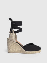 Load image into Gallery viewer, CHIARA SANDALS WEDGE | NEGRO CASTANER
