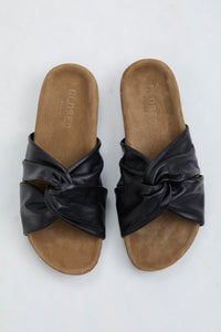 CLOSED KYOMI SANDALS | BLACK | LEATHER MADE IN ITALY