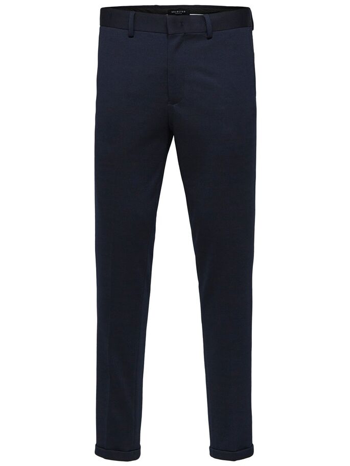 SLHSKINNY JERSEY PANTS | NIGHT SKY FROM SELECTED MEN 