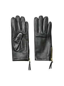 SLFDUFFI LEATHER GLOVES | BLACK SELECTED
