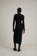 Load image into Gallery viewer, ABBAT KNIT DRESS | BLACK