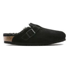 Charger l&#39;image dans la galerie, BOSTON SHEARLING SUEDE LEATHER | BLACK